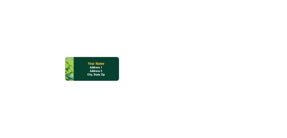 Small Return Address Labels
