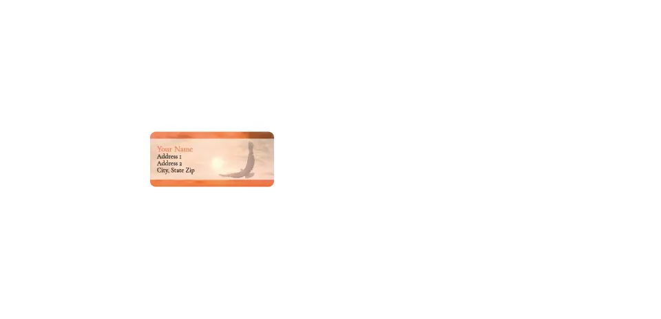 Small Return Address Labels
