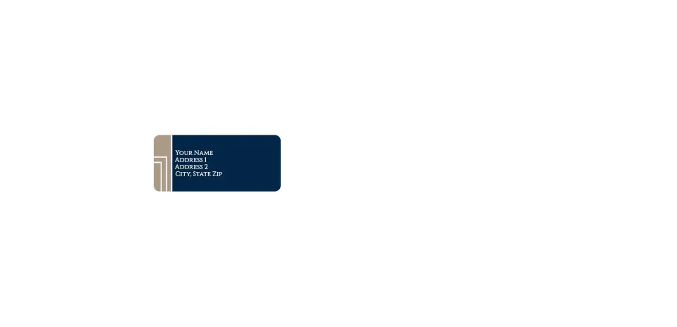 Small Return Address Labels