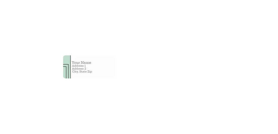 Small Return Address Labels