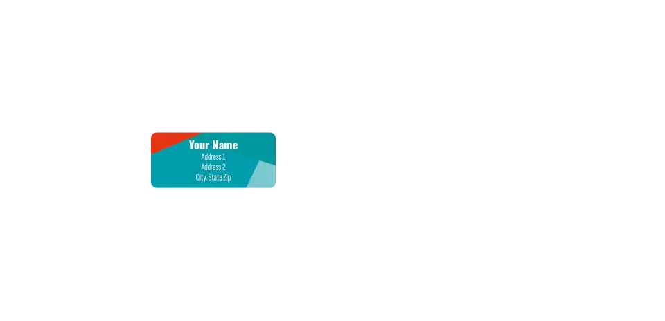 Small Return Address Labels