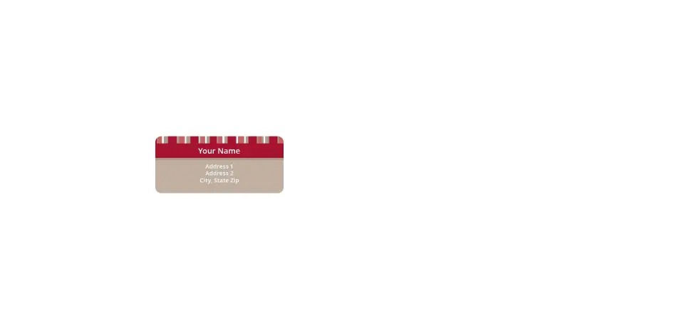 Small Return Address Labels