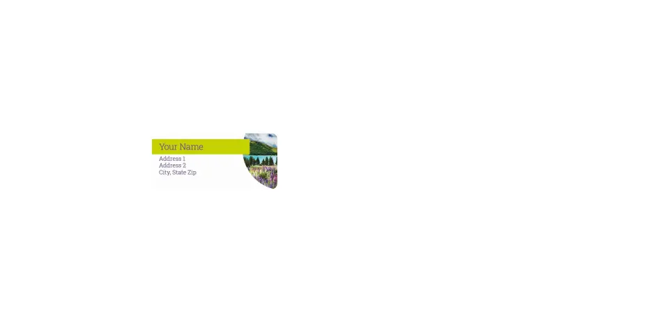 Small Return Address Labels