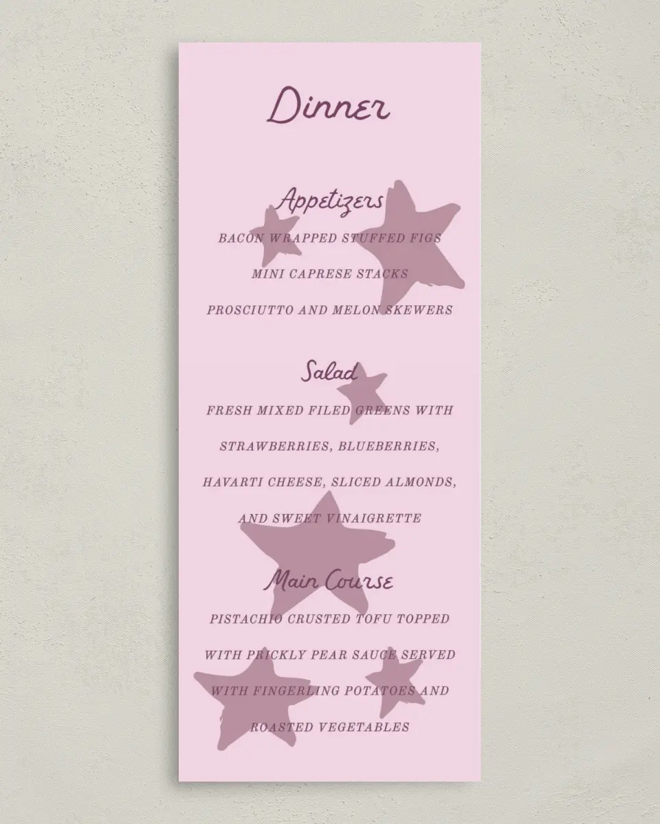 This is a 3⅝" x 8⅞" Bachelorette Party Thank You Card called Last Trail printed in full color on Premium Smooth paper