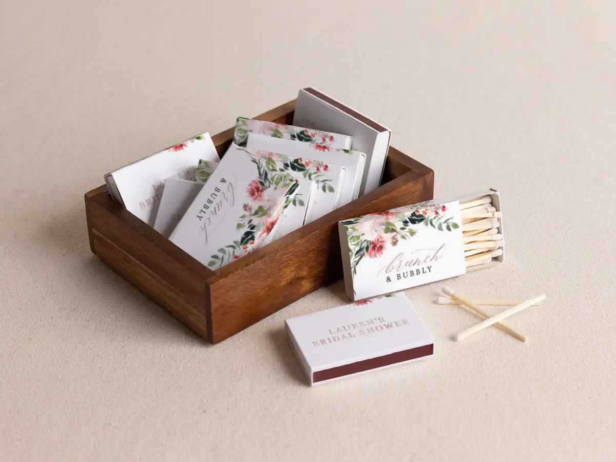 Personalized Matchboxes