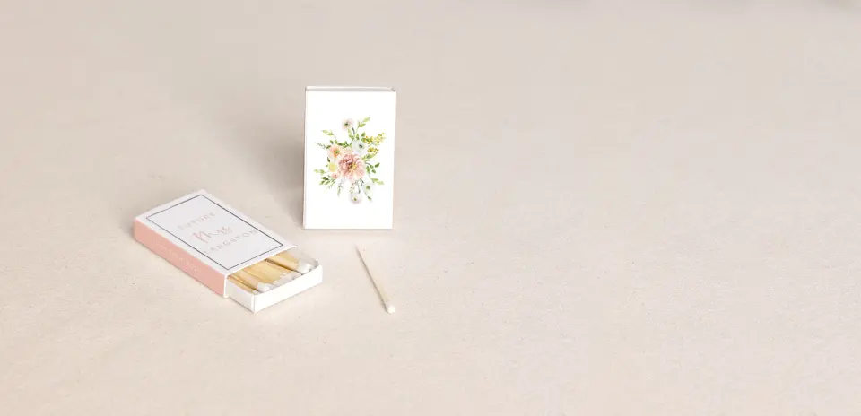 Personalized Matchboxes Front