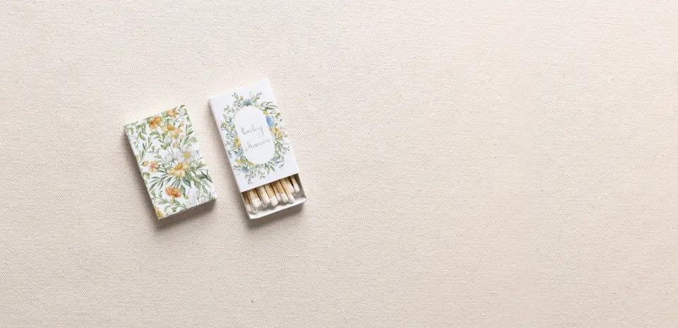 Personalized Matchboxes Spine