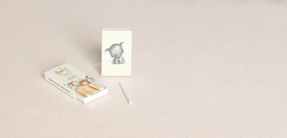 Personalized Matchboxes Front