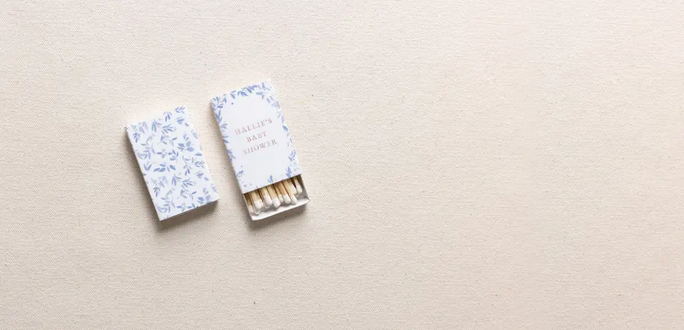 Personalized Matchboxes Spine