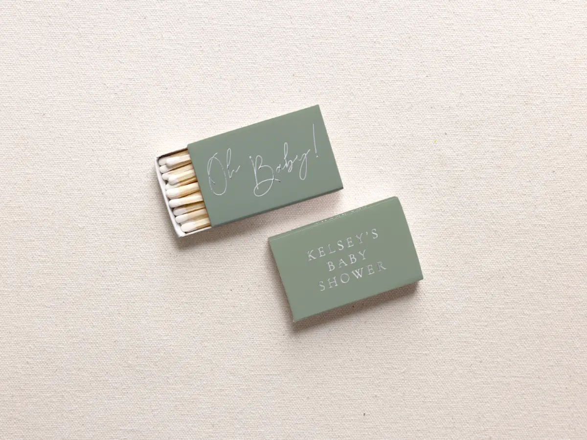 Personalized Matchboxes Front