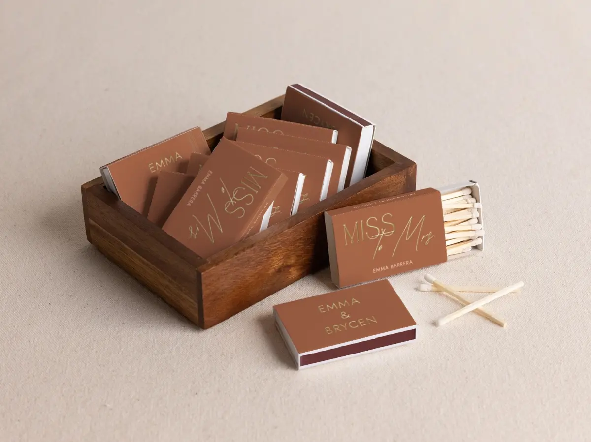 Personalized Matchboxes