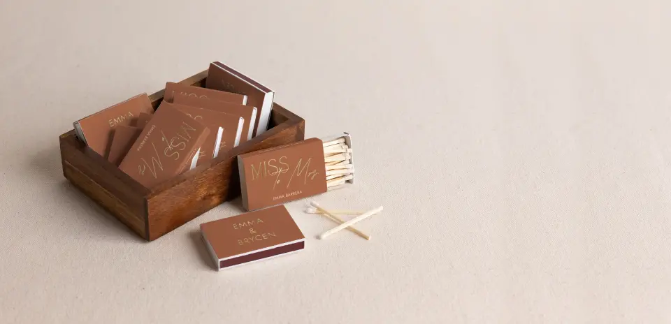 Personalized Matchboxes
