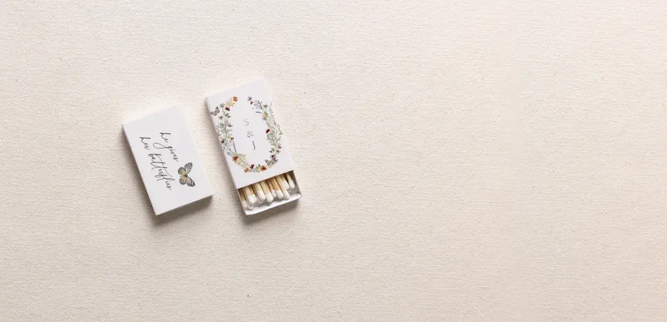 Personalized Matchboxes Spine