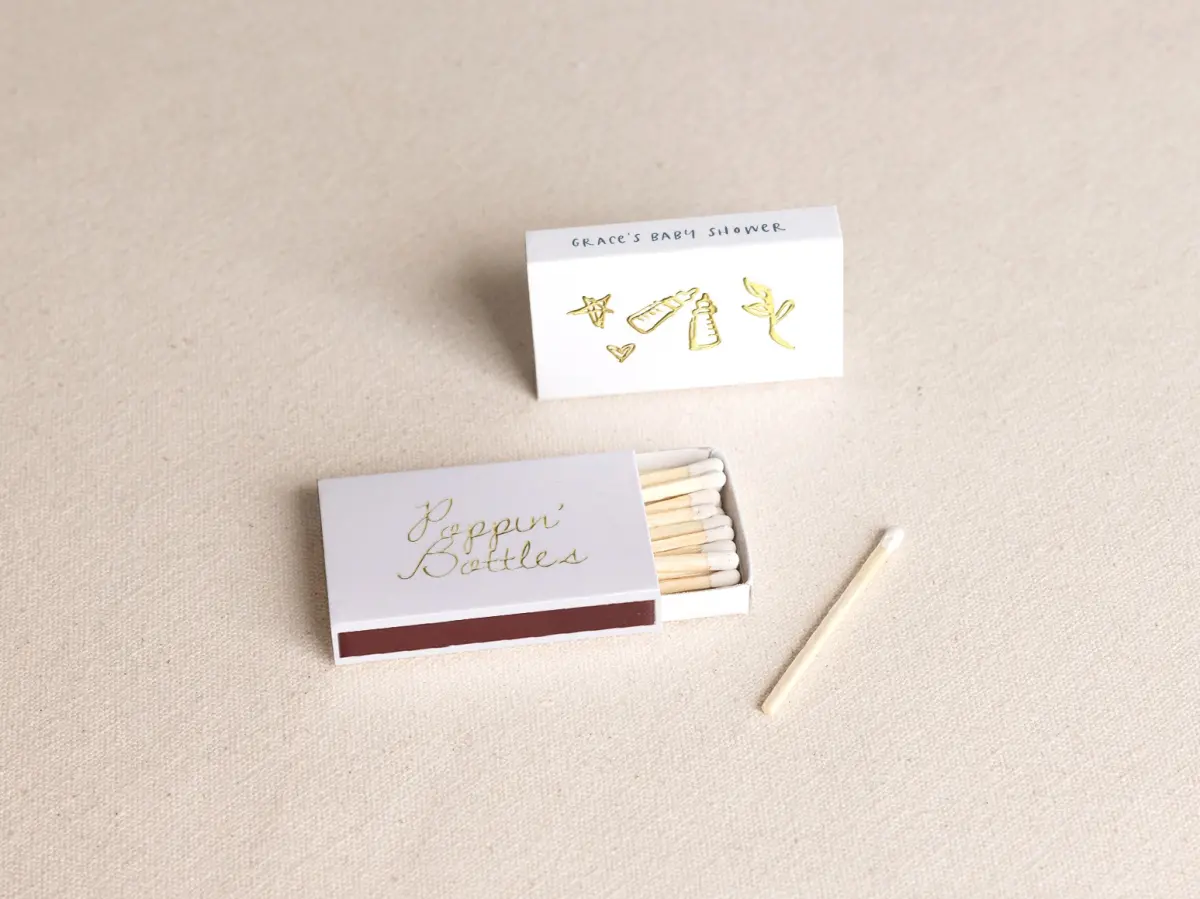 Personalized Matchboxes Front