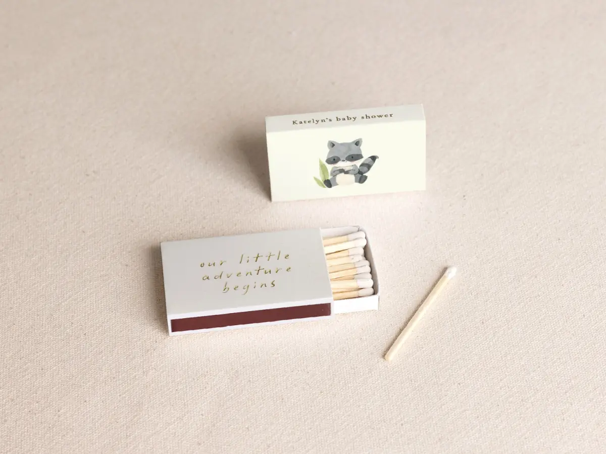 Personalized Matchboxes Front