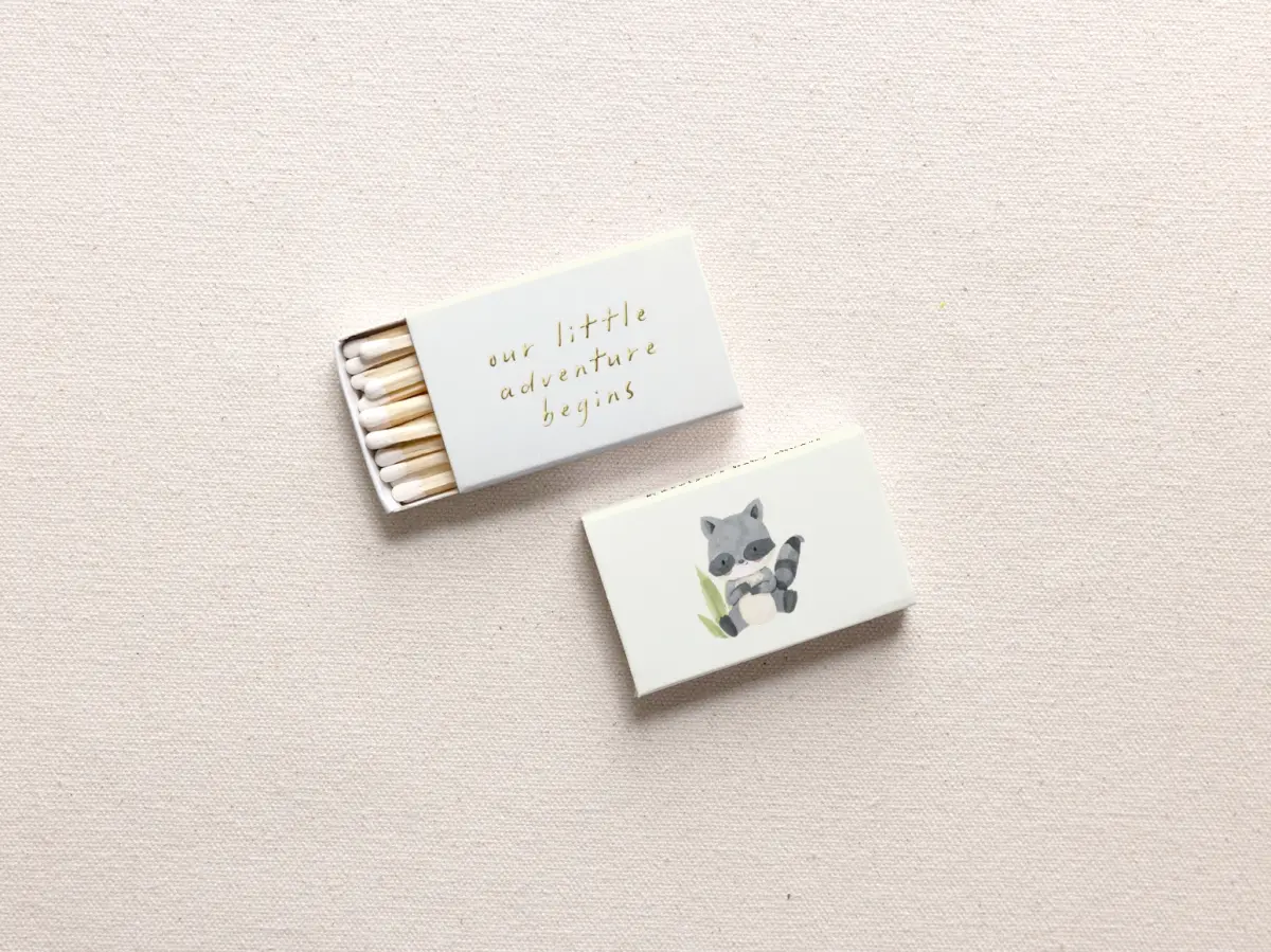 Personalized Matchboxes Front