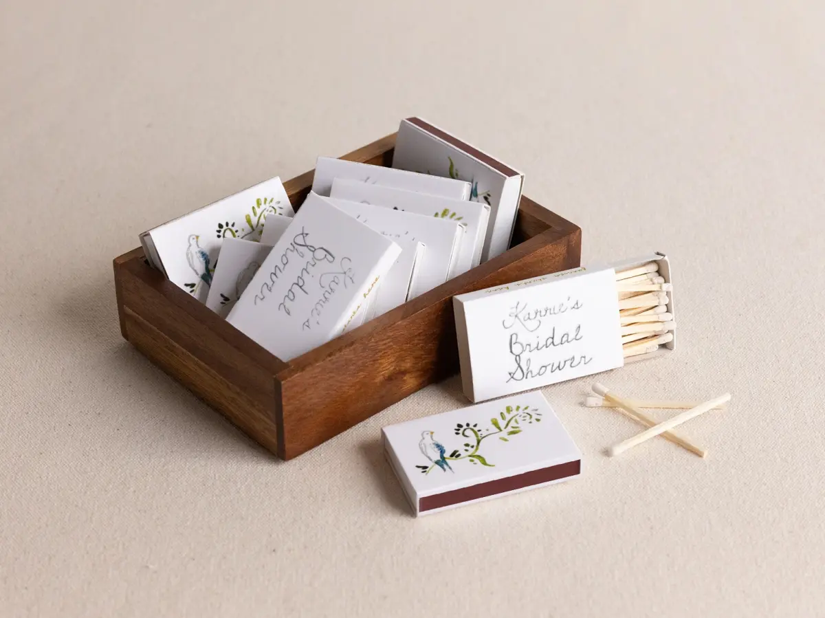 Personalized Matchboxes