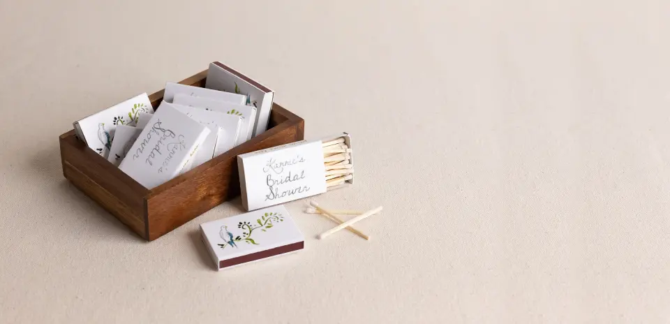 Personalized Matchboxes