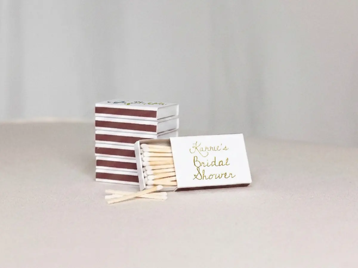 Personalized Matchboxes