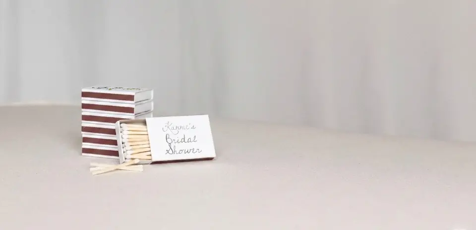 Personalized Matchboxes