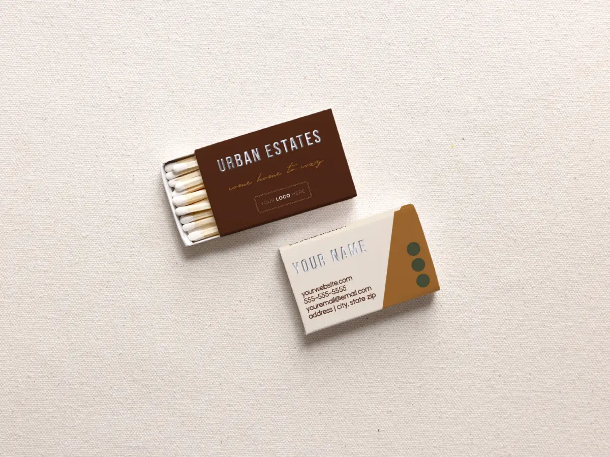 Personalized Matchboxes Front