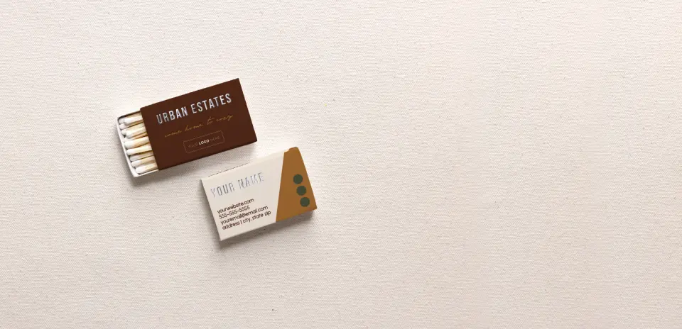 Personalized Matchboxes Front