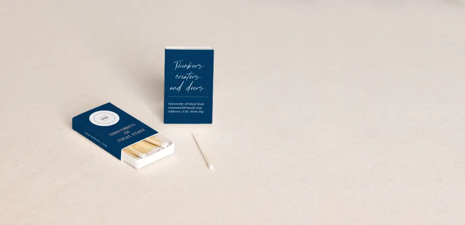 Personalized Matchboxes Front