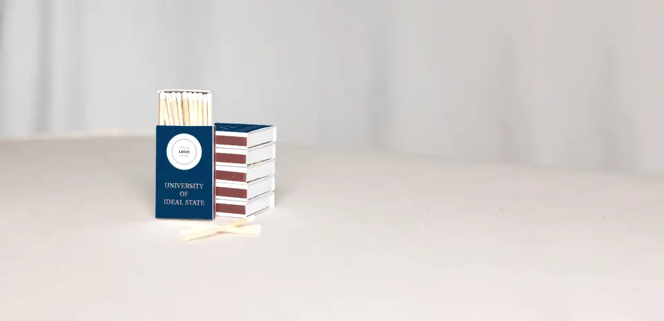 Personalized Matchboxes Back
