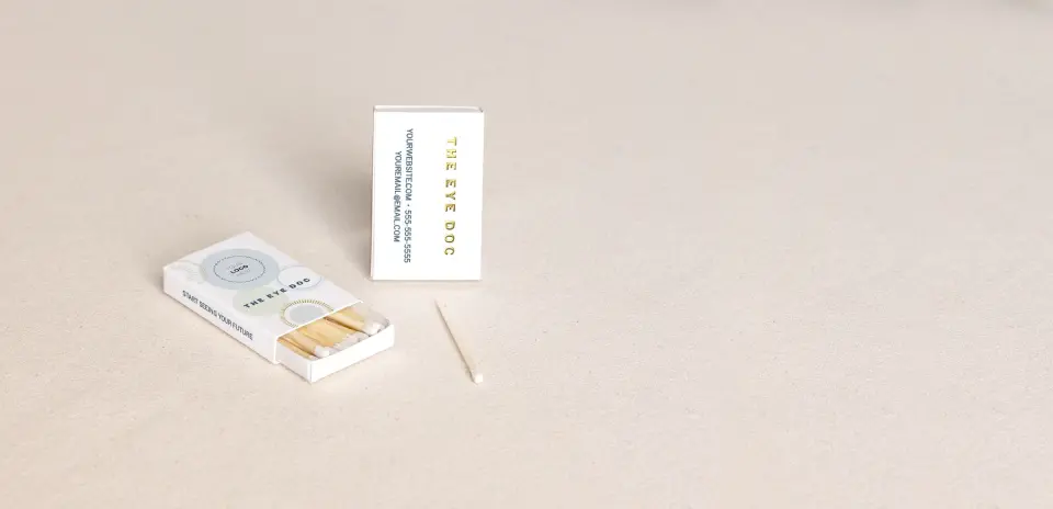 Personalized Matchboxes Front