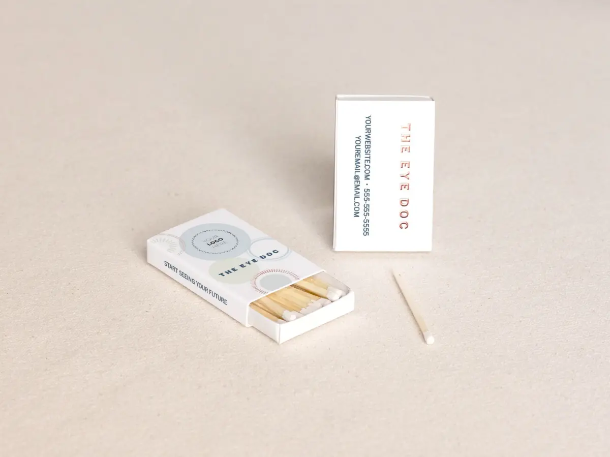 Personalized Matchboxes Front