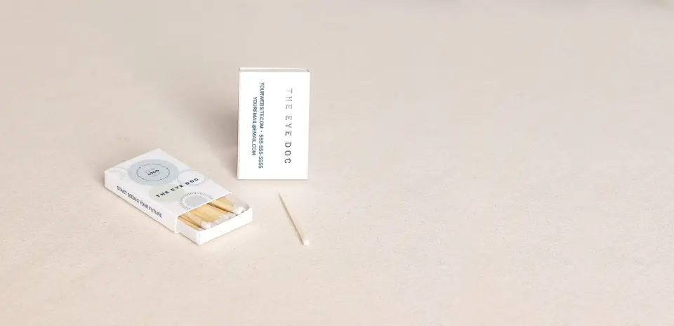 Personalized Matchboxes Front