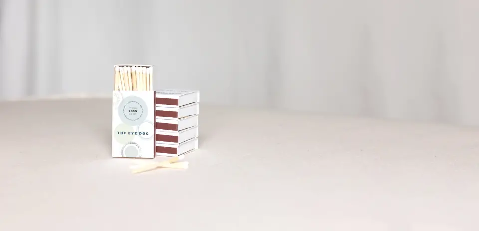Personalized Matchboxes Back