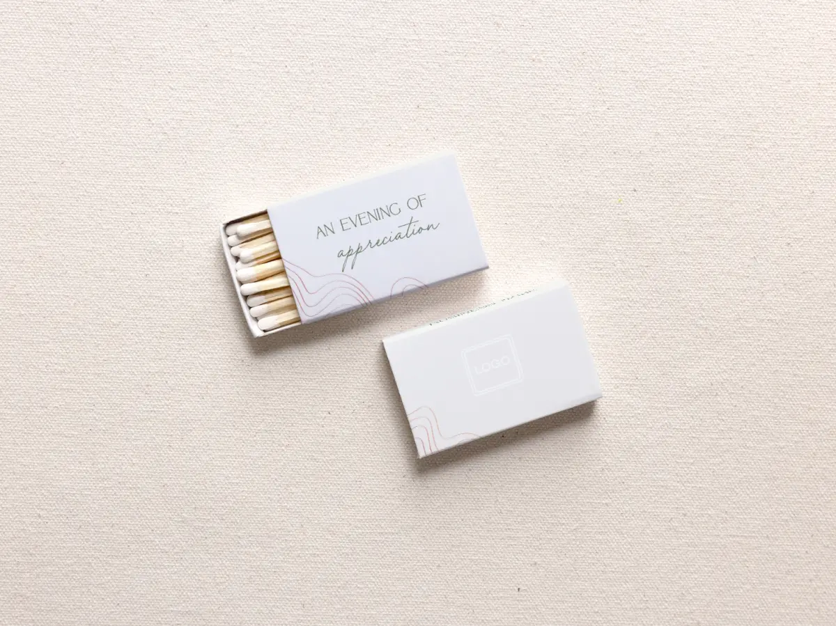 Personalized Matchboxes Front