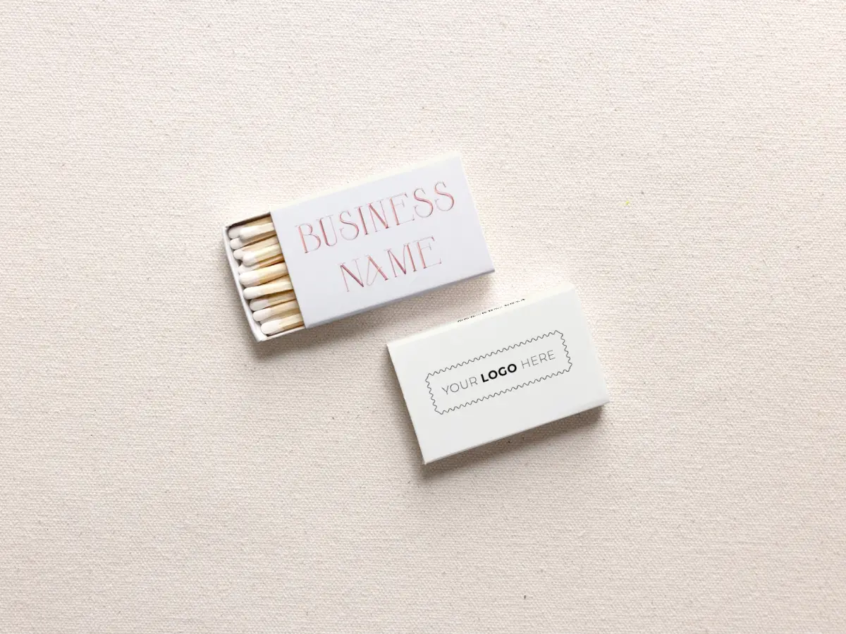 Personalized Matchboxes Front