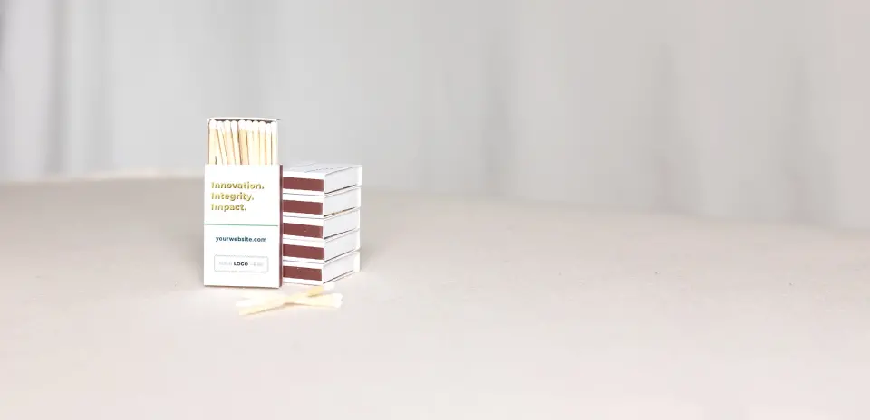 Personalized Matchboxes Back