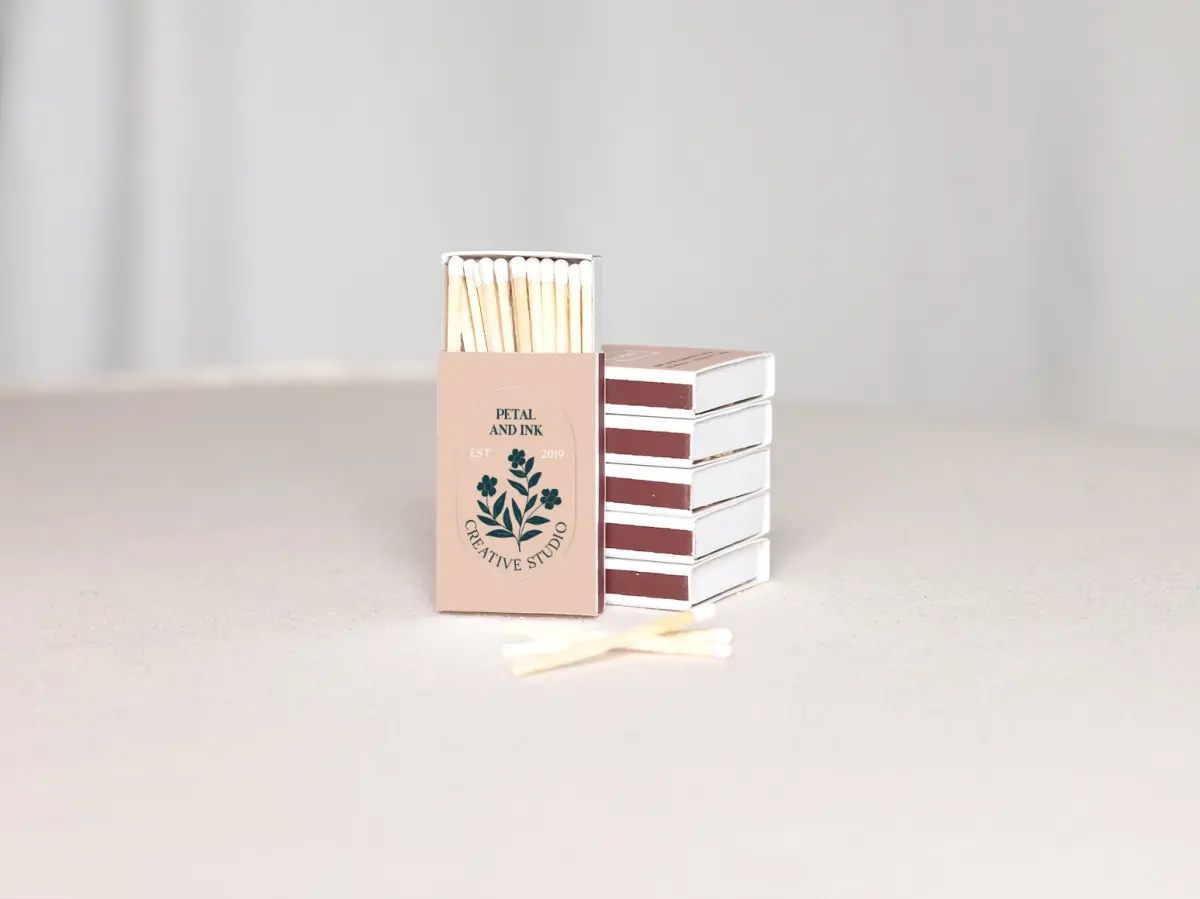 Personalized Matchboxes Back