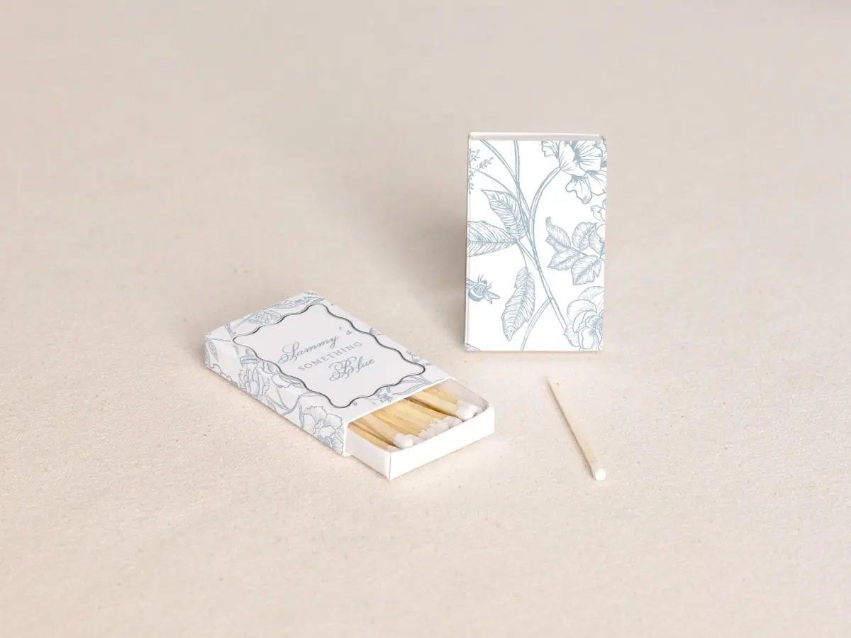 Personalized Matchboxes Front