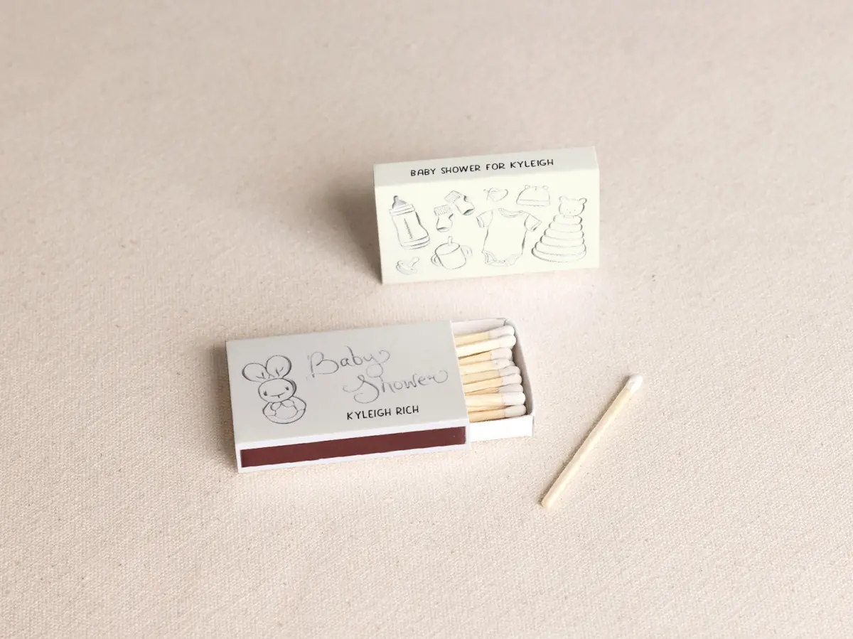 Personalized Matchboxes Front