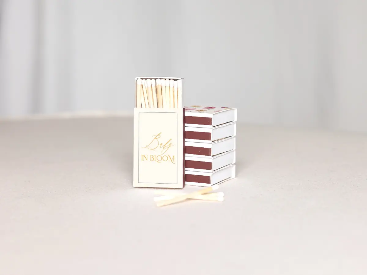 Personalized Matchboxes Back