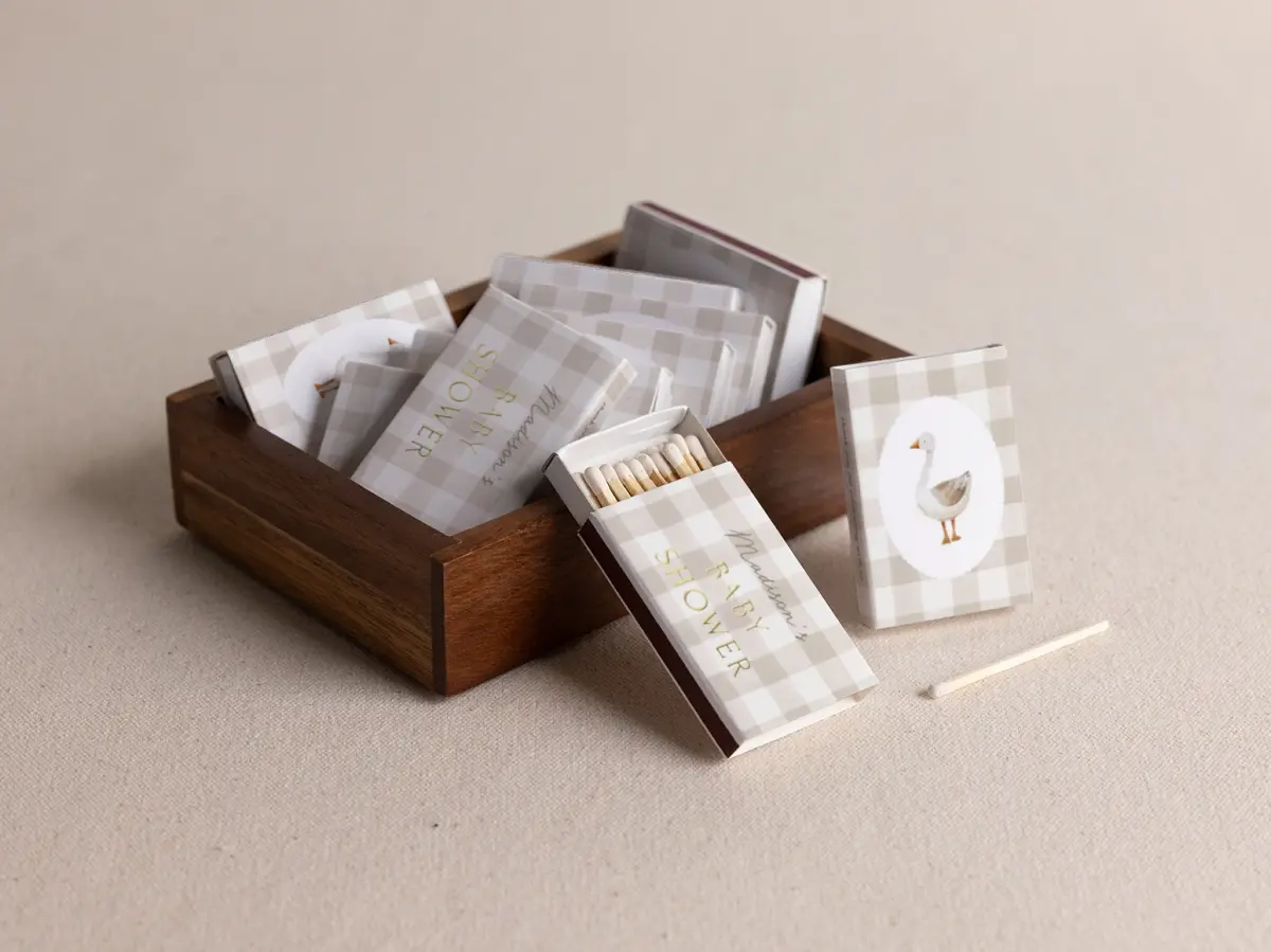 Personalized Matchboxes