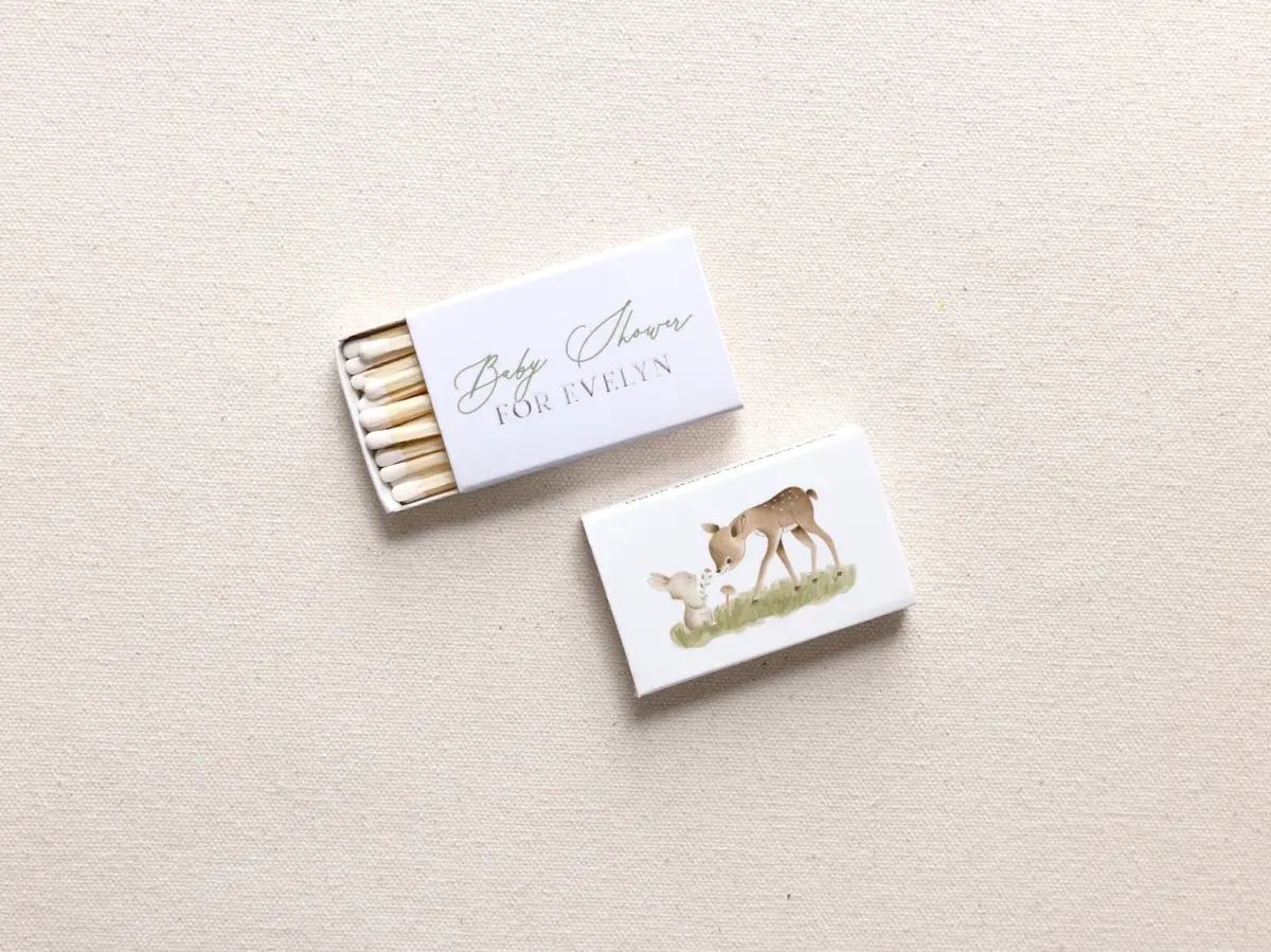 Personalized Matchboxes Front