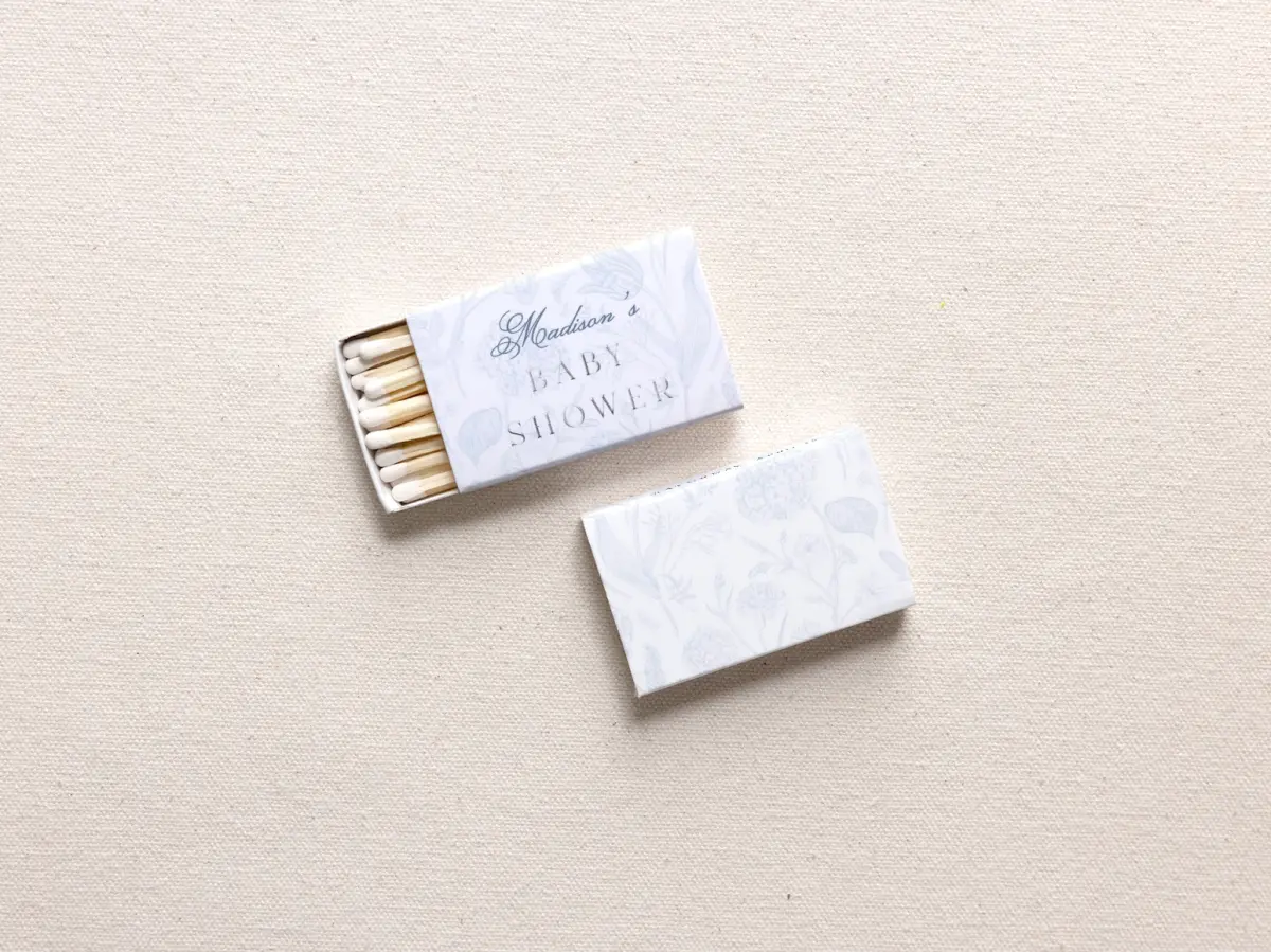 Personalized Matchboxes Front