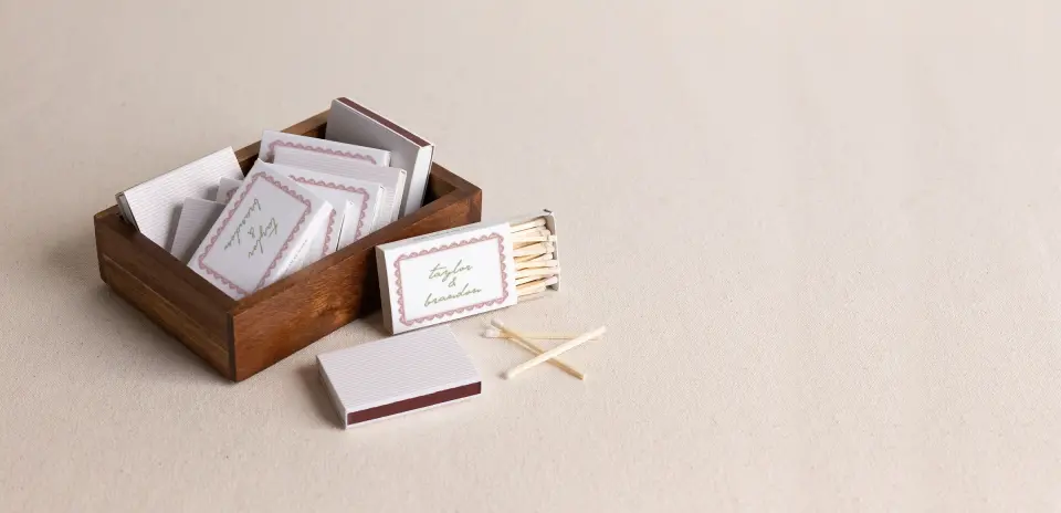 Personalized Matchboxes