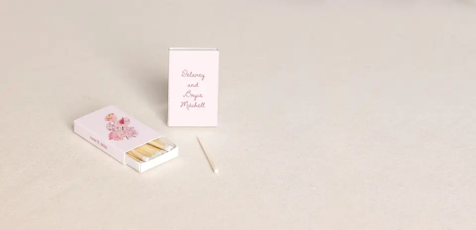 Personalized Matchboxes Front