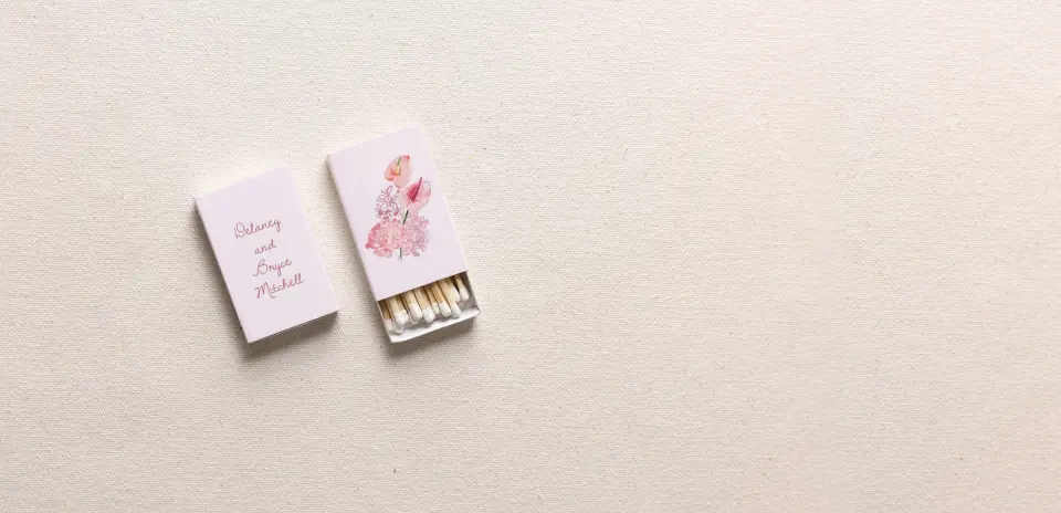 Personalized Matchboxes Spine