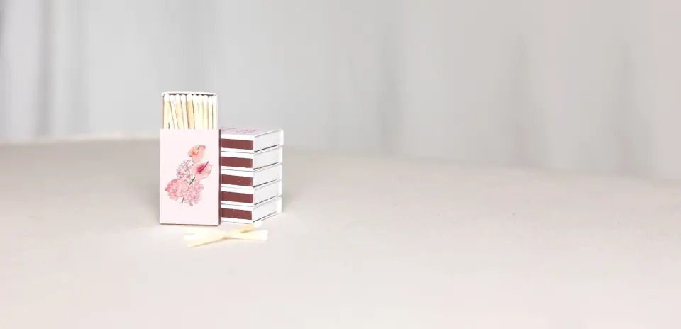 Personalized Matchboxes Back