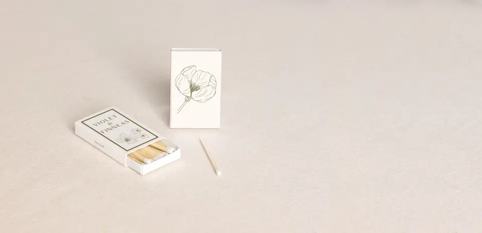 Personalized Matchboxes Front