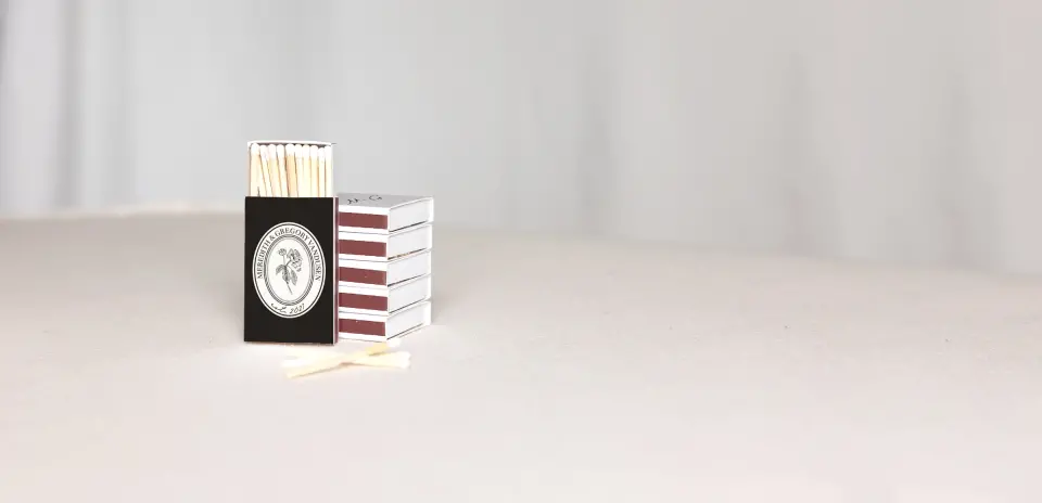 Personalized Matchboxes Back
