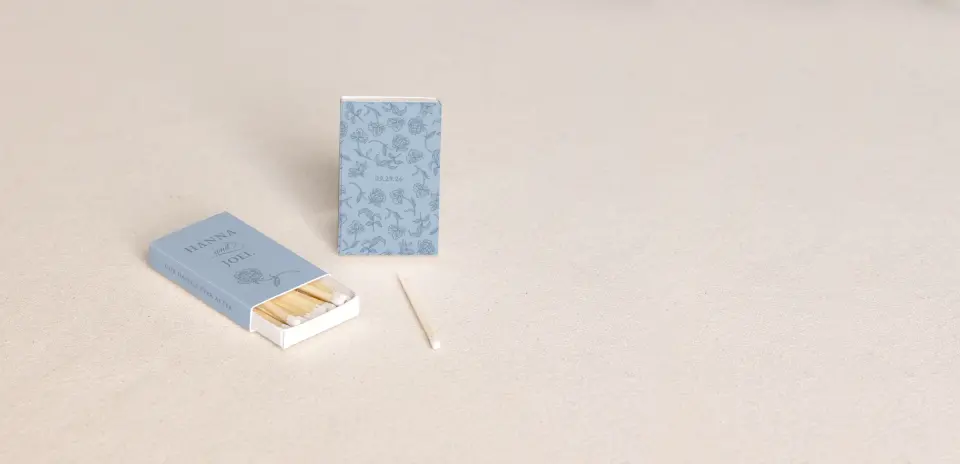 Personalized Matchboxes Front