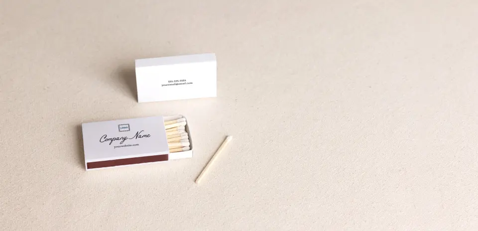 Personalized Matchboxes Front
